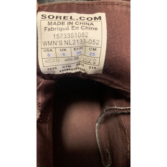 Sorel 8 Outdoor Waterproof Leather Winter Mud Boots - Picture 5 of 5